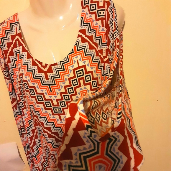 Charlotte Russe Dress Boho Split Sleeve Size Large - Picture 6 of 10